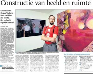 article about the exhibition at Galerie De Glorie | De Gelderlander